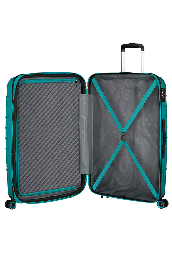 American Tourister Speedstar Spinner 77/28 Exp Tsa  Deep Turquoise