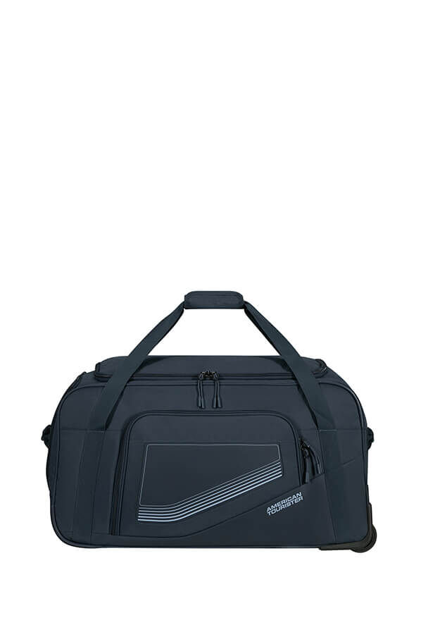 American Tourister City Racer Duffle with Wheels M  Navy