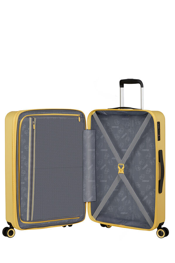 American Tourister Dynabelt Spinner EXP TSA 66cm  Sunny Yellow
