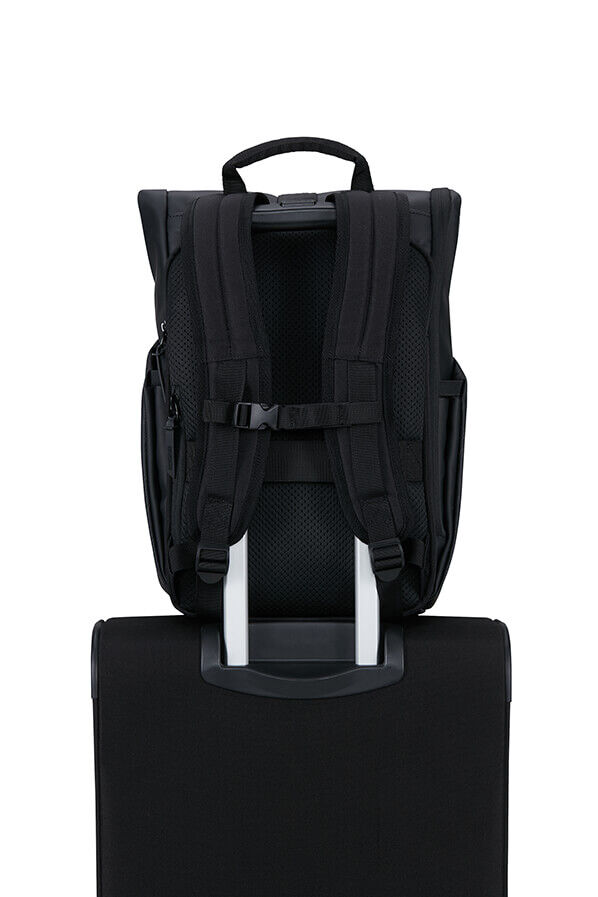 Urban Tide Reppu 14'' rolltop 14" | American Tourister Urban Tide Rolltop Laptop Backpack 14'  Black