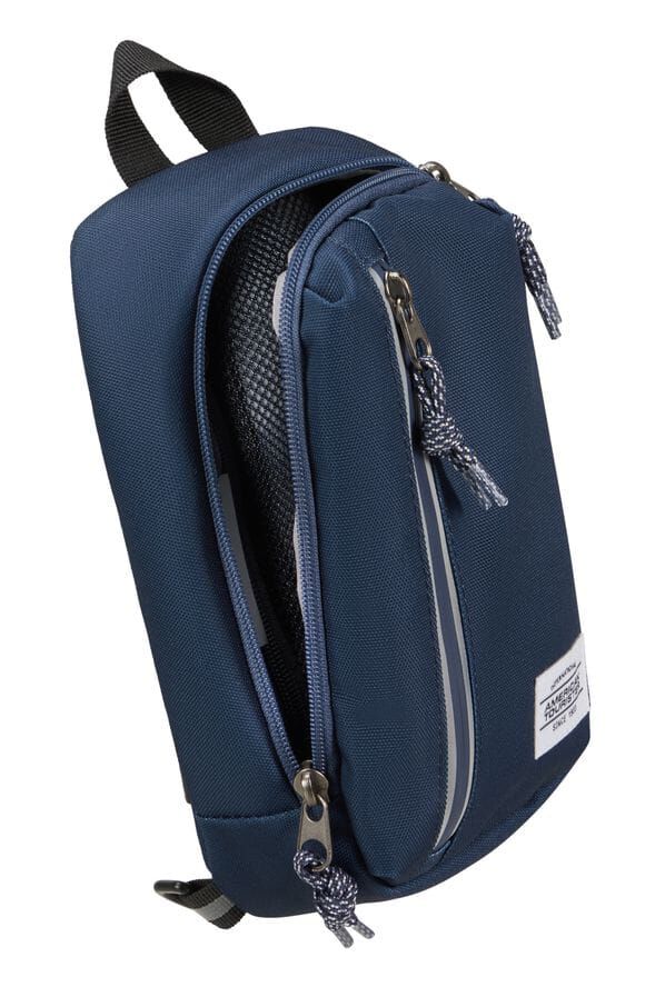 American Tourister Brightup Sling Bag Zip  Navy