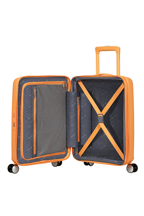 American Tourister SoundBox Spinner TSA Expandable 55cm  Papaya Pop