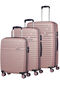American Tourister Aero Racer 3 PC Set A  Rose Pink