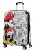 American Tourister Disney Wavebreaker Keskikokoinen matkalaukku Minnie Comics White