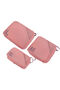 Packing Cubes 3 pakkauskuution sarja | American Tourister American Tourist. Ta Packing Cubes S/M/L  Pink/Mauve