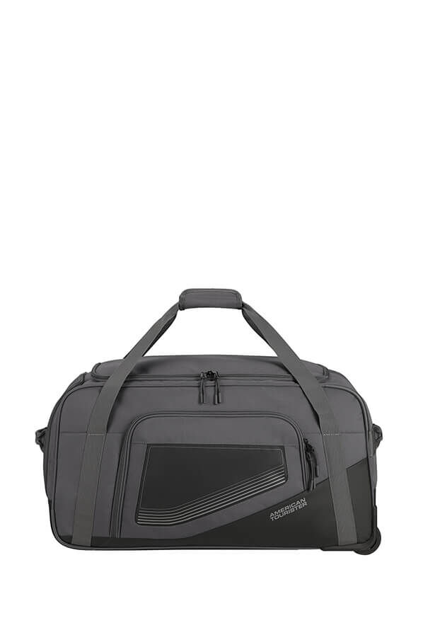 American Tourister City Racer Duffle with Wheels M  Black