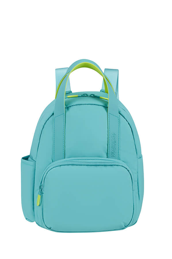 American Tourister Puffypop Mini Backpack S  Dusty Turquoise