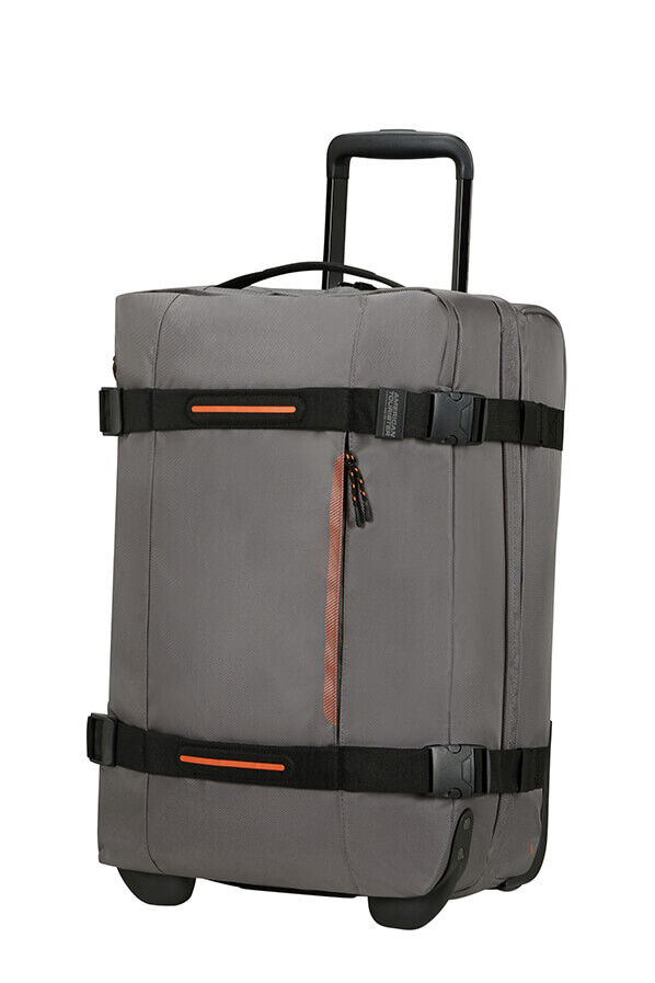 American Tourister Urban Track Duffle with Wheels S  Dark Grey
