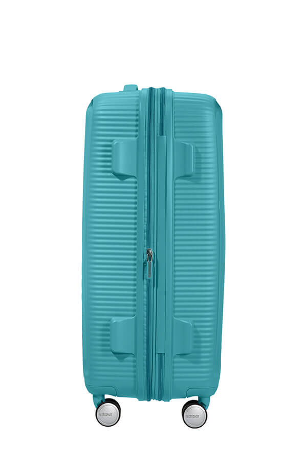 American Tourister Soundbox Spinner Expandable 67cm  Turquoise Tonic