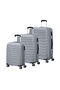American Tourister ActivAir 3 PC Set A  Silver