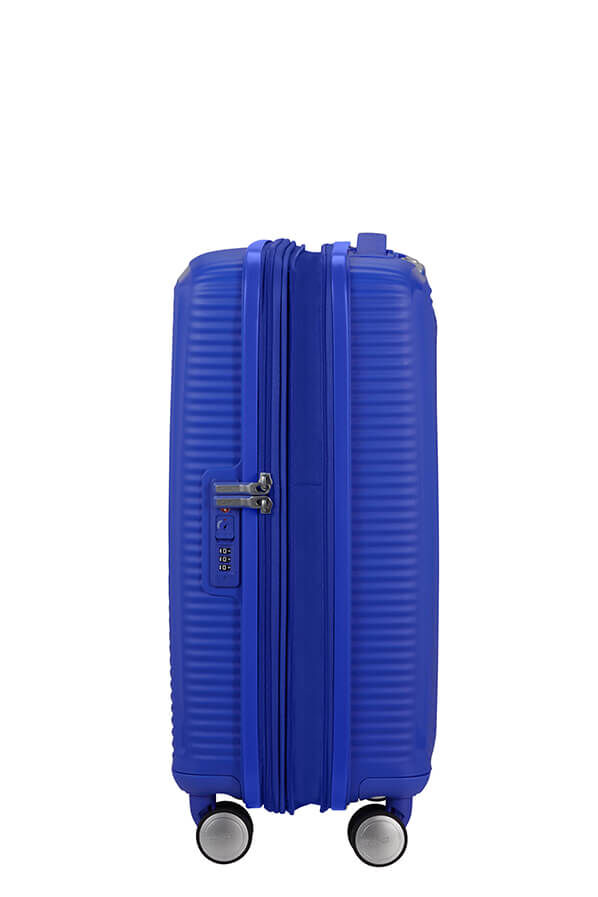 American Tourister SoundBox Spinner Expandable 55cm  Cobalt Blue