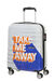 American Tourister Marvel Wavebreaker Nelipyöräinen matkalaukku 55 cm Take Me Away Blue/Orange