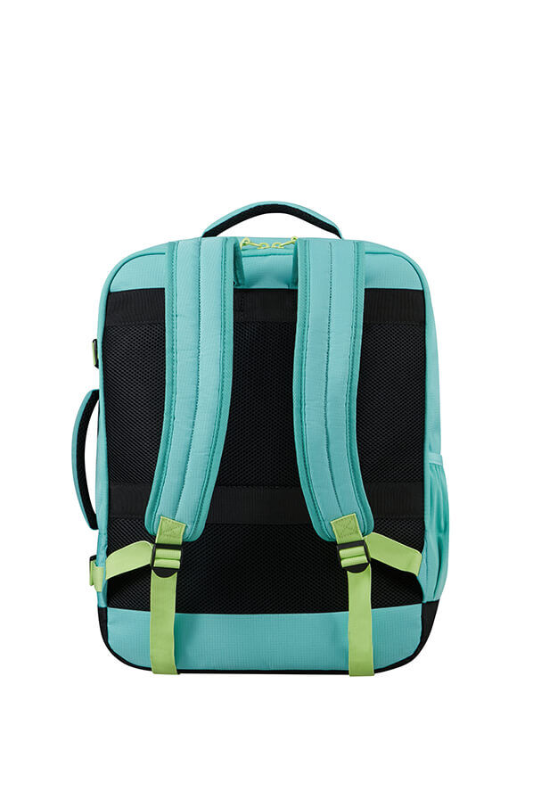 American Tourister Take2cabin Casual Backpack M  Dusty Turquoise/Lime