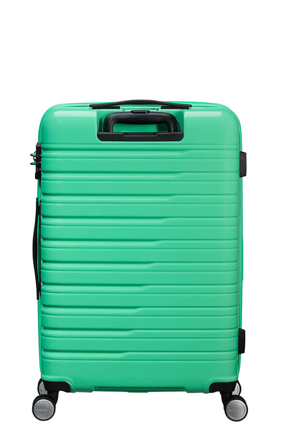 Flashline Pop Keskikokoinen matkalaukku | American Tourister Flashline Pop Spinner Exp TSA 67cm  Light Green