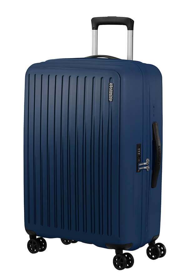 American Tourister Rejoy Spinner 68/25 Tsa 68  Navy Blue