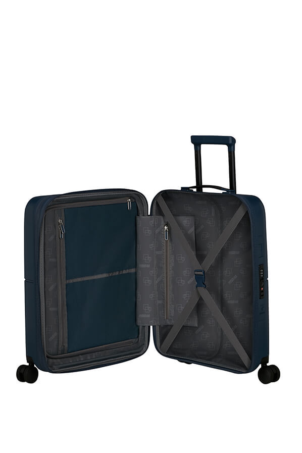 American Tourister DashPop Spinner Expandable TSA 55cm Midnight Blue