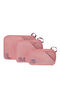 Packing Cubes 3 pakkauskuution sarja | American Tourister American Tourist. Ta Packing Cubes S/M/L  Pink/Mauve