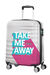 American Tourister Marvel Wavebreaker Nelipyöräinen matkalaukku 55 cm Take Me Away Pink/Turquoise