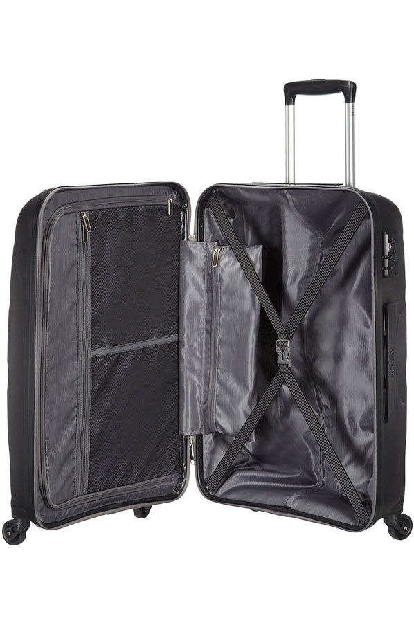 American Tourister Bon Air 4-wheel Spinner 66cm medium suitcase Black