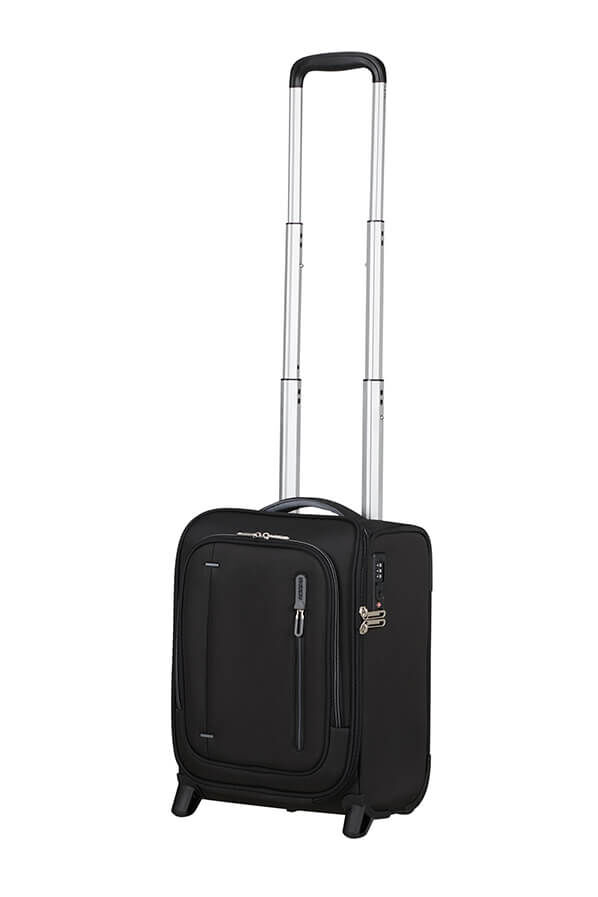 Cloudrider Kaksipy&ouml;r&auml;inen matkalaukku S/M | American Tourister Cloudrider Upright Underseater Tsa  Jet Black