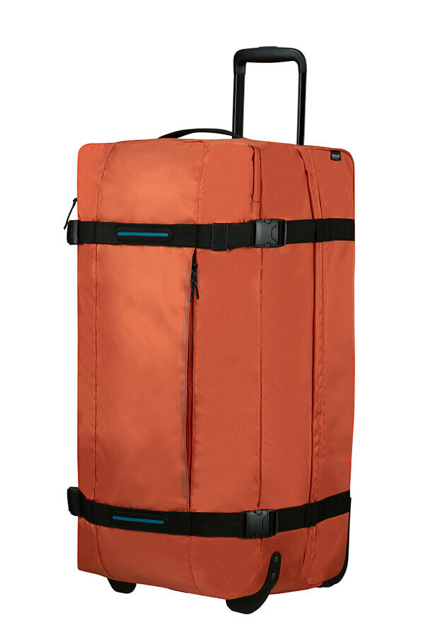 American Tourister Urban Track Duffle with Wheels L  Radiant Orange