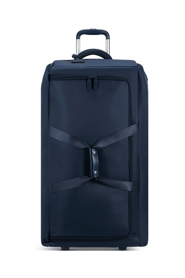 Foldable Plume Duffle Bag 78cm Blue Rolling Luggage Finland