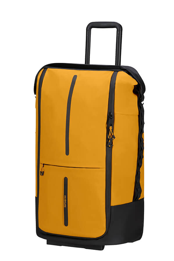 Folding duffle bag with wheels discount