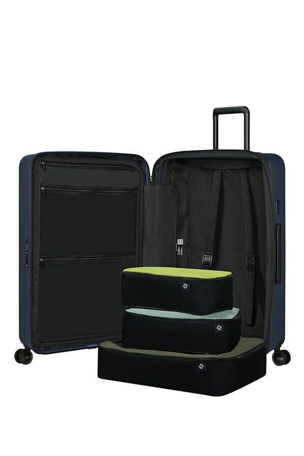 Samsonite Restackd Spinner Expandable 75cm  Midnight