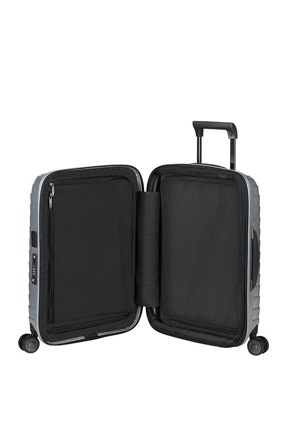 Samsonite Proxis Spinner Expandable Length 40cm 55cm  Silver