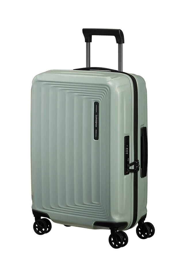 Samsonite Nuon Spinner Expandable 55cm  Metallic Mineral Green