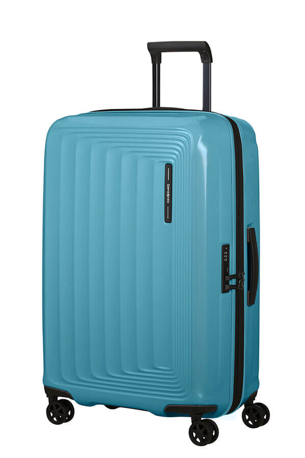 Samsonite Nuon Spinner Expandable 69cm  Metallic Ocean Blue