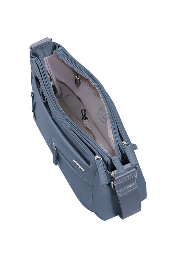 Samsonite Move 5.0 Horiz. Shoulder Bag + Flap  Storm Blue