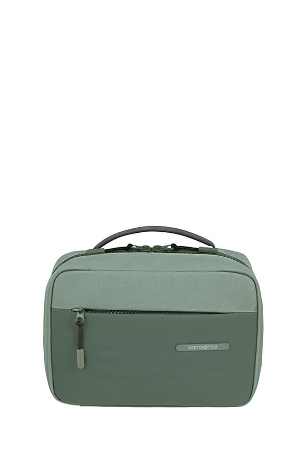 Samsonite Stackd Toilet Kit Hannging Toilet Kit  Sage