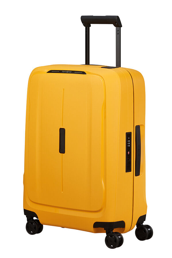 Essens Spinner (4 wheels) 55cm Yellow Rolling Luggage Finland