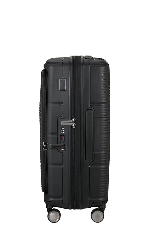 Samsonite Paralux Spinner Expandable Medium Sp 67cm  Black