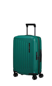 Samsonite Nuon Nelipy&ouml;r&auml;inen laajennettava matkalaukku 55cm no USB | Samsonite Nuon Spinner Expandable 55cm  Pine Green