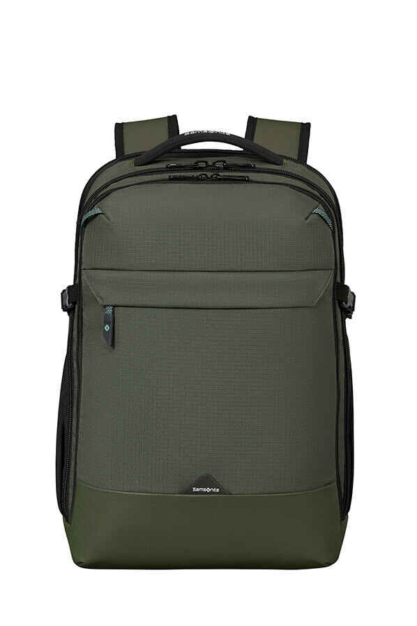 Samsonite Roadseeker Laptop Backpack Expandable L  Dark Olive