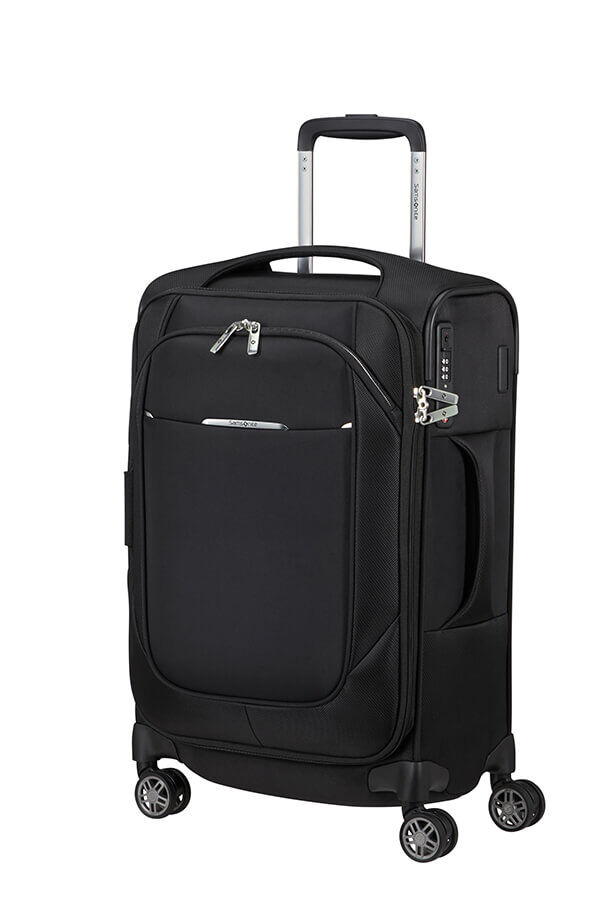 Samsonite Re-Lite Spinner Expandable 55cm  Black