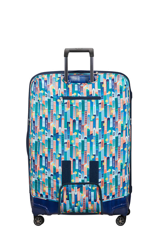 Samsonite Ta Revolution Foldable Luggage Cover XL  City Print
