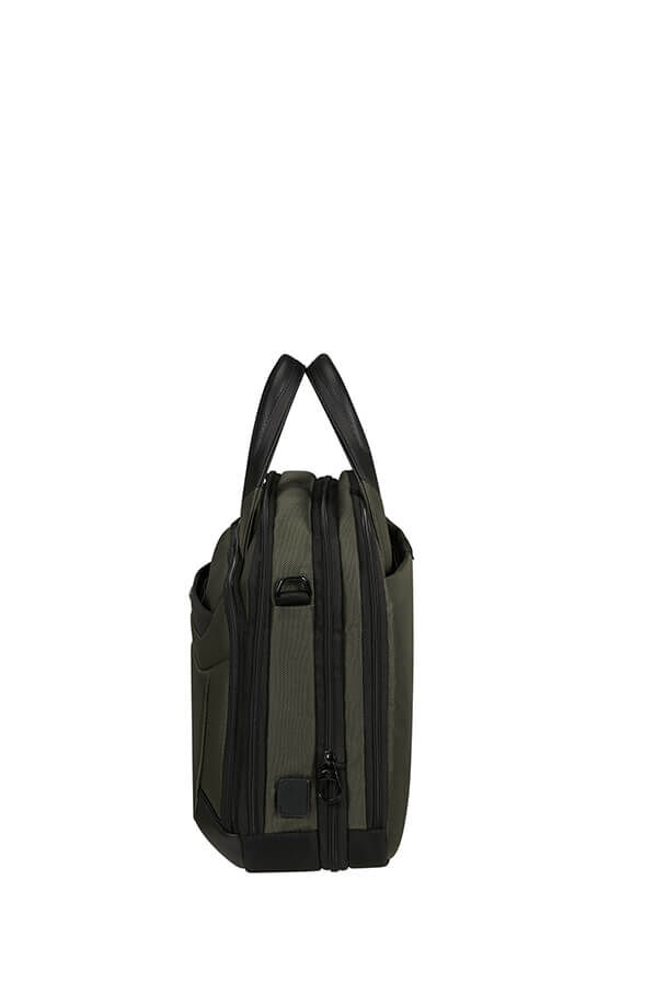Samsonite Pro-Dlx 6 Bailhandle Expandable 15.6'  Green