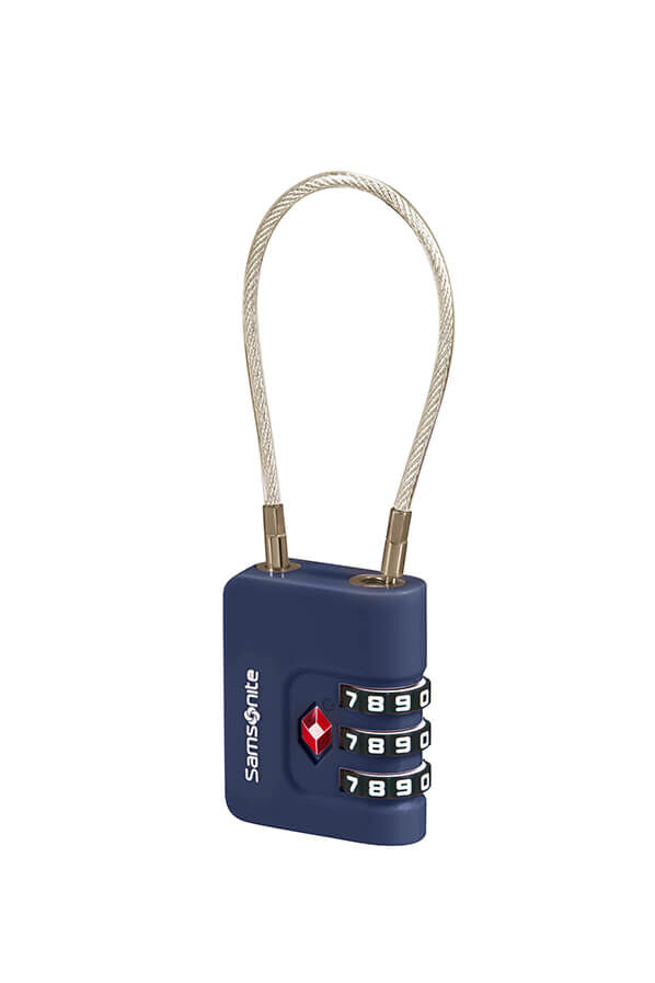 Samsonite Ta Revolution Cablelock 3 dial TSA  Midnight Blue