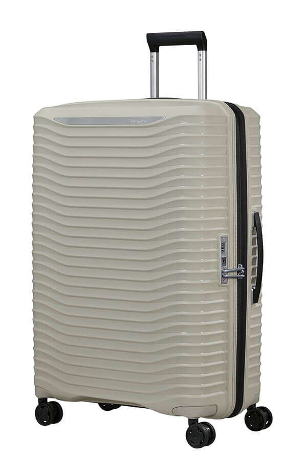 Upscape Spinner expandable (4 wheels) 75cm Beige Rolling Luggage