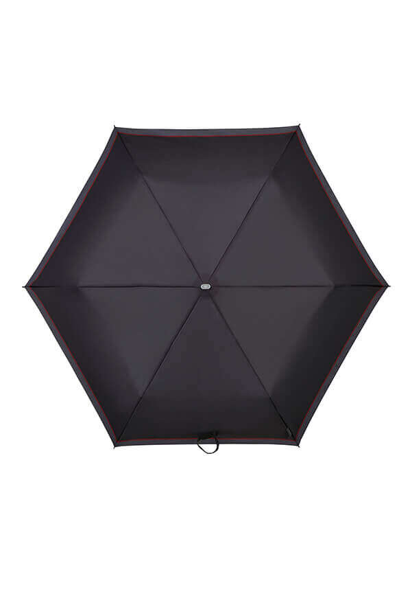 Samsonite Alu Drop S 3 Sect. Manual Flat  Black/Red/Grey