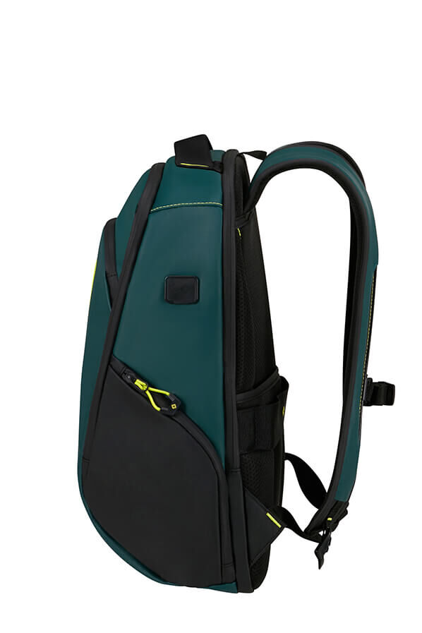 Samsonite Ecodiver URBAN LAP. BACKPACK M USB  Dark Teal/Lime