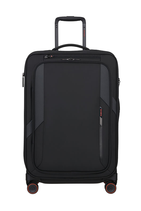 Samsonite Glazed Spinner Expandable 67cm  Black