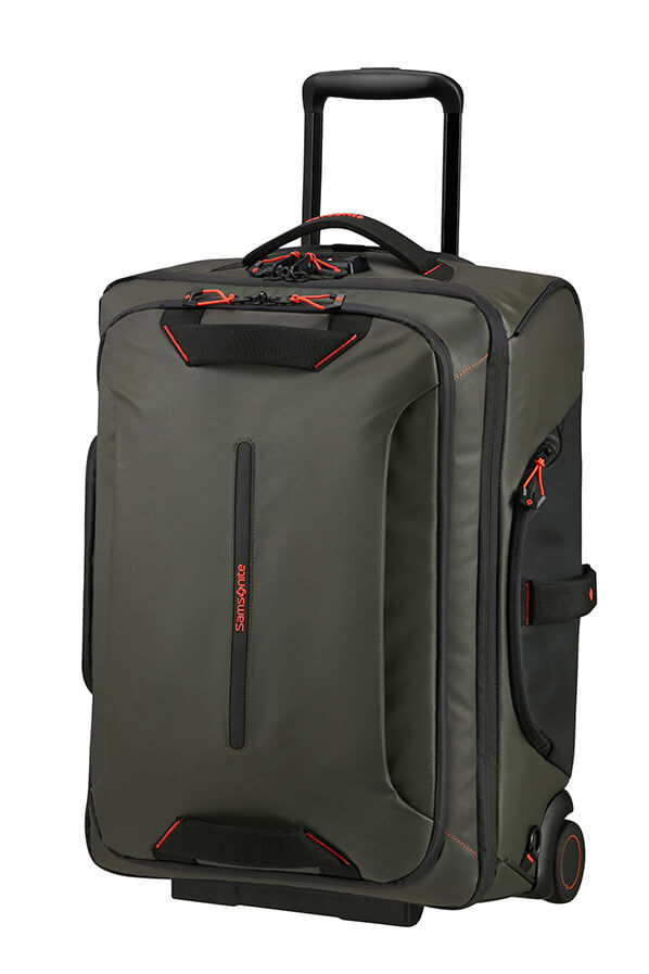Ecodiver Duffle with wheels 55cm backpack Green Rolling Luggage Finland