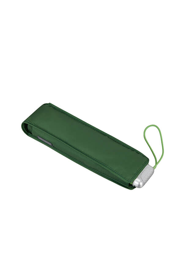 Samsonite Alu Drop S 3 Sect. Manual Flat  Bottle Green/Lime Green