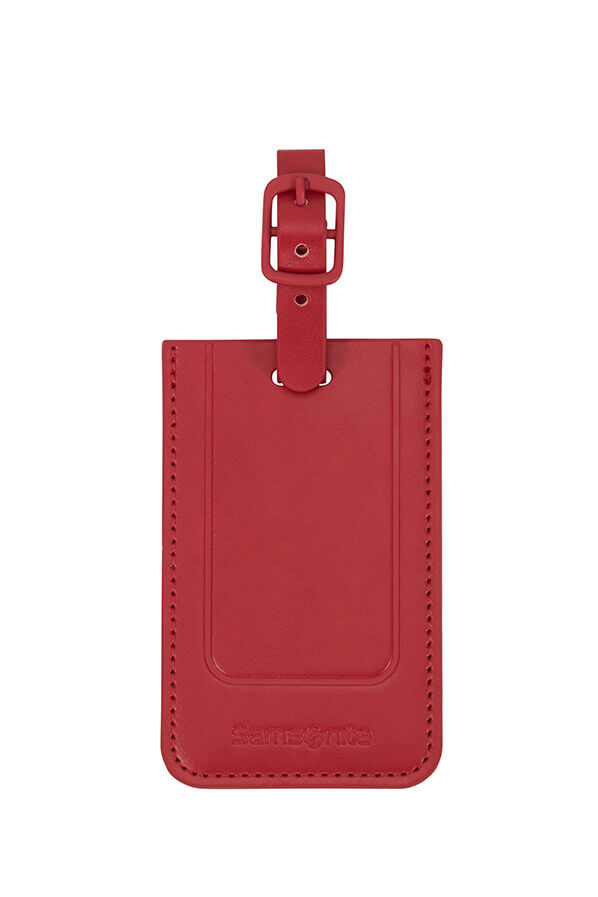 Samsonite Ta Revolution Rectangle Luggage Tag x2  Red