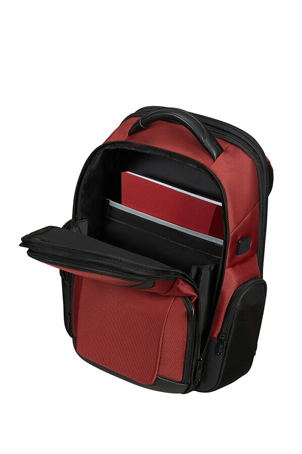 Samsonite Pro-Dlx 6 Backpack 3 Volume Expandable 15.6'  Red