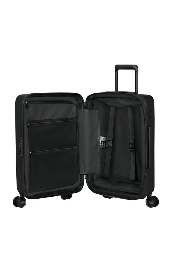 Samsonite Restackd Spinner Expandable Easy Access 55cm  Black